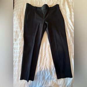 J. Crew Classic Black  Pants City Fit Crop Stretch
